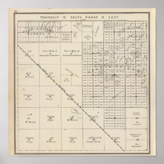 Fresno County, Californië 14 Poster (Voorkant)