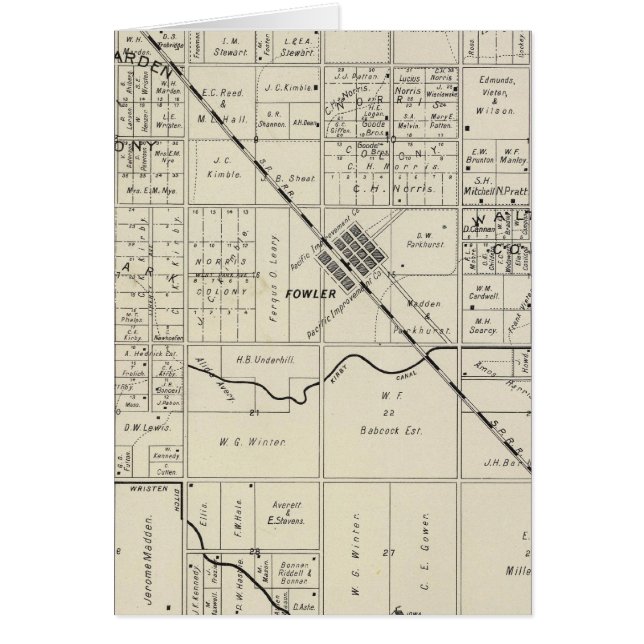 Fresno County, Californië 17 (Voorkant)