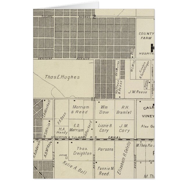 Fresno County, Californië 18 (Voorkant)