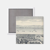 Fresno County, Californië 20 Magneet (Voorkant / Achterkant)