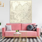 Fresno County, Californië 21 Canvas Afdruk (Insitu (Woonkamer))