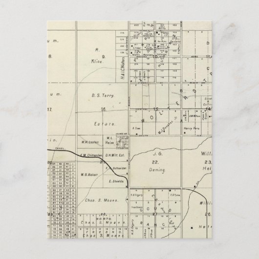 Fresno County, Californië 24 Briefkaart (Voorkant)