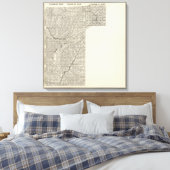 Fresno County, Californië 24 Canvas Afdruk (Insitu (Slaapkamer))