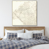 Fresno County, Californië 25 Canvas Afdruk (Insitu (Slaapkamer))
