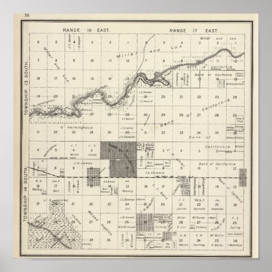Fresno County, Californië 27 Poster (Voorkant)