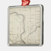 Fresno County, Californië 2 Metalen Ornament (Links)