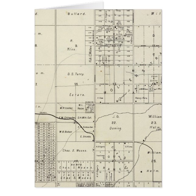 Fresno County, Californië 34 (Voorkant)