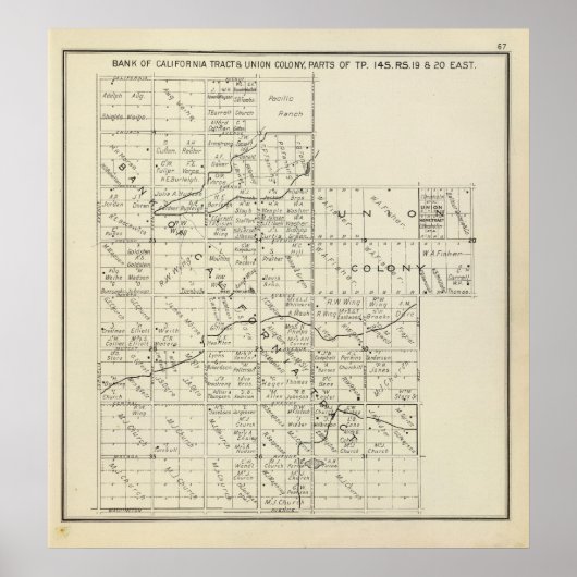 Fresno County, Californië 35 Poster (Voorkant)