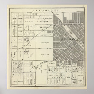 Fresno County, Californië 7 Poster
