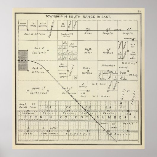 Fresno County Poster (Voorkant)