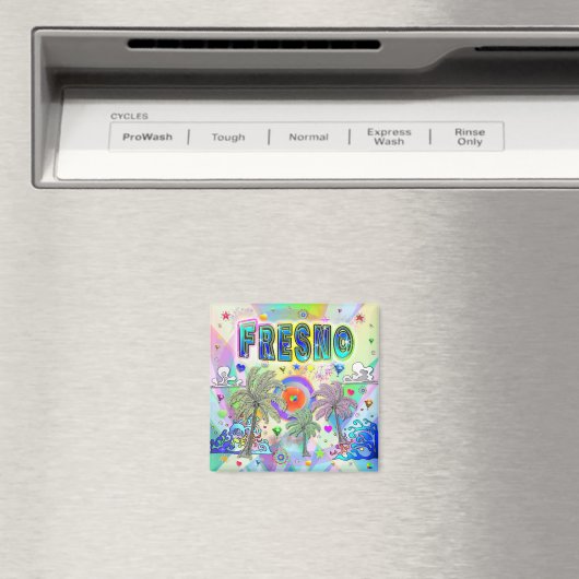 Fresno Deep Dream Magnet (Insitu (Vaatwasser))