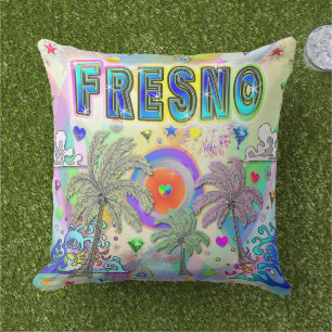 Fresno Deep Dream Pillow Buitenkussen