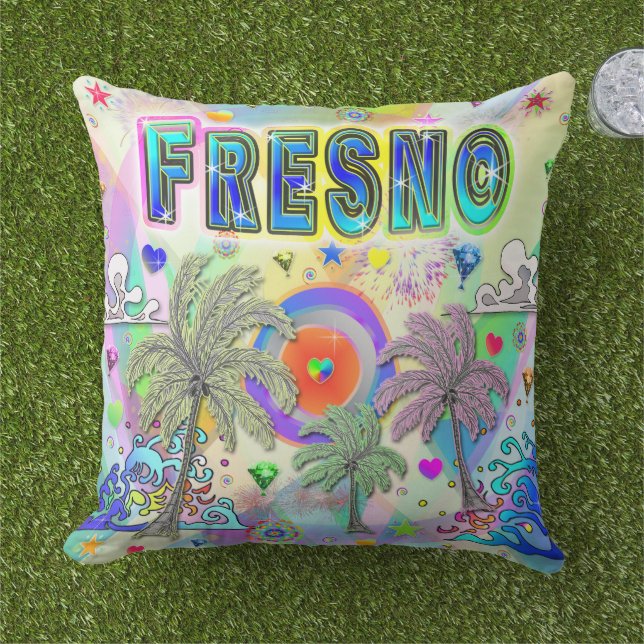 Fresno Deep Dream Pillow Buitenkussen (Gras)