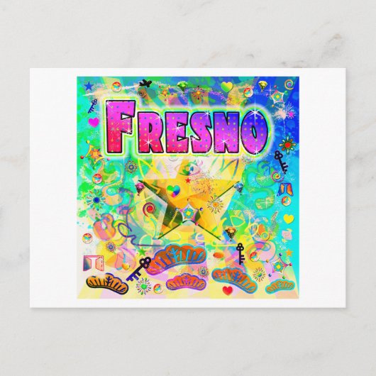 Fresno Epoch Hour Ansichtkaart Briefkaart (Voorkant)