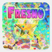 Fresno Epoch Hour Sticker (Voorkant)