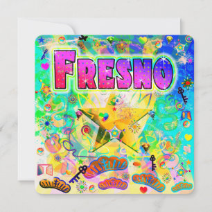 Fresno Epoch uur vakantie Kaart