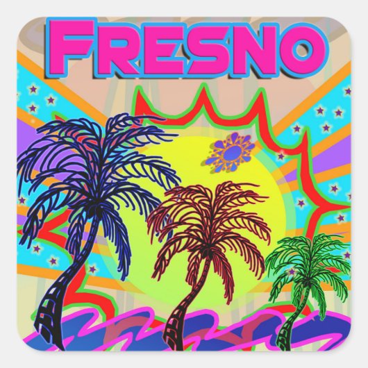 Fresno Eternal Sticker (Voorkant)