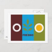 Fresno Flag Briefkaart (Voorkant / Achterkant)