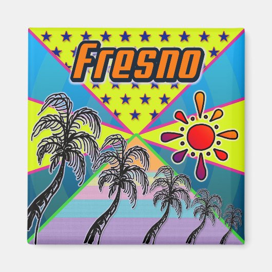 Fresno Freedom Magnet (Voorkant)