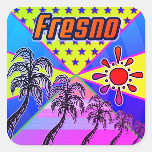 Fresno Freedom Sticker (Voorkant)