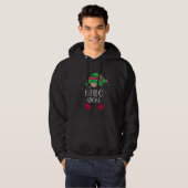 Fresno Gnome Family Matching Christmas Pajamas Hoodie (Voorkant volledig)