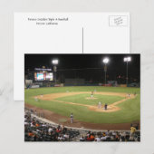 Fresno Grizzlies Baseball Briefkaart (Voorkant / Achterkant)