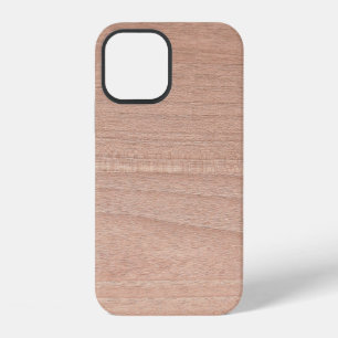 Fresno hout gladde heldere textuur iPhone 12 hoesje