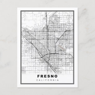 Fresno Kaart
