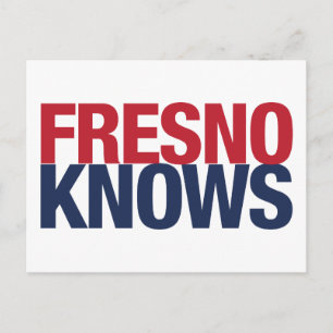 Fresno Knows Briefkaart