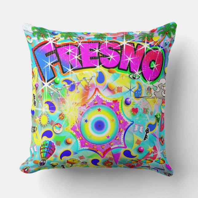 Fresno Mystic Dance  Kussen (Voorkant)