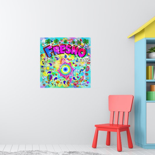 Fresno Mystic Dans Poster (Kinderkamer 1)