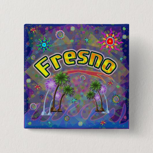 Fresno Noble Voyage Button (Voorkant)