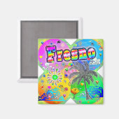 Fresno Quadro Seasons Magnet (Voorkant / Achterkant)
