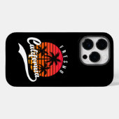 Fresno Retro Hoesje-Mate iPhone 14 Pro Hoesje (Achterkant (horizontaal))