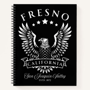 Fresno San Joaquin Valley Californië Vintage Adela Notitieboek