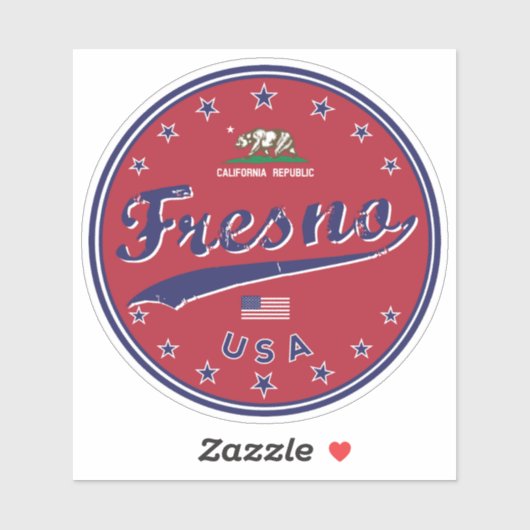 Fresno Sticker (Vel)