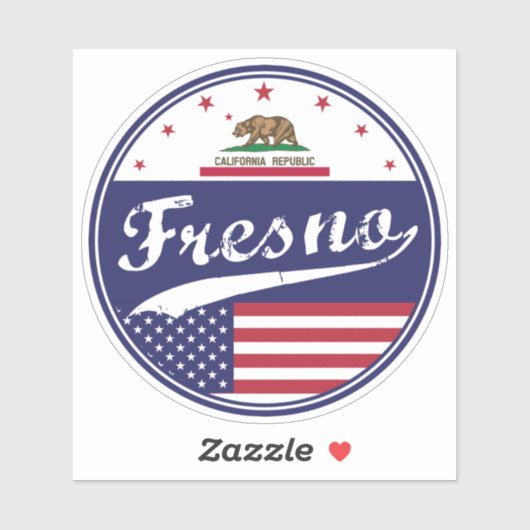 Fresno Sticker (Vel)