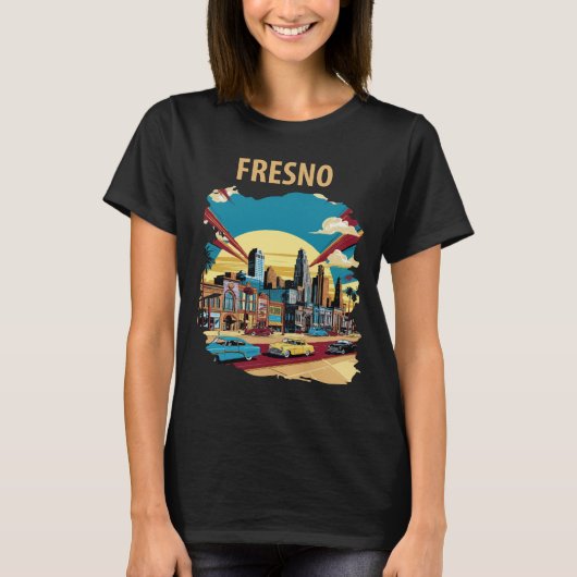Fresno T-shirt (Voorkant)