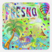 Fresno Timeless Melody Sticker (Voorkant)