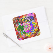 Fresno Tropical Friends Sticker (Envelop)