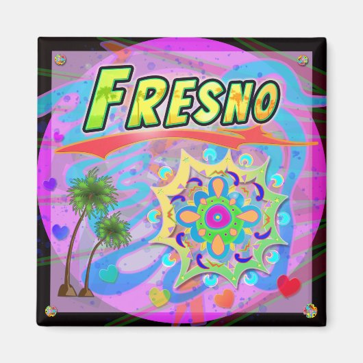 Fresno True Progress Magnet (Voorkant)