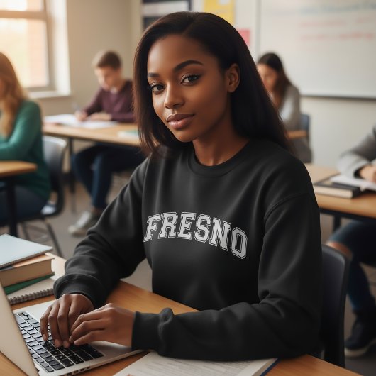 FRESNO Universitair Stijl Sweater Amerika College
