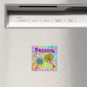 Fresno Vacation Target Magnet (Insitu (Vaatwasser))