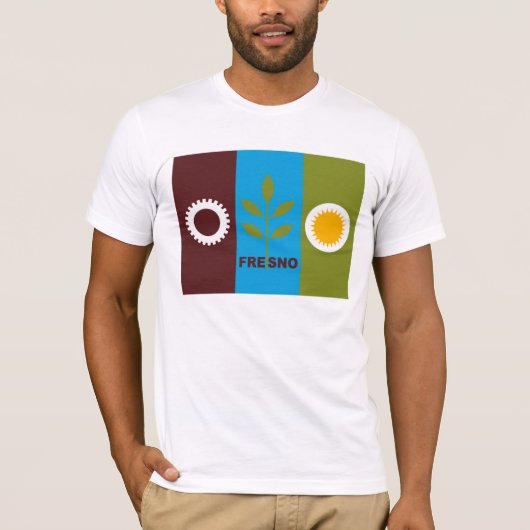 Fresno Vlag T-shirt (Voorkant)
