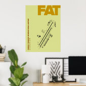 Fresno Yellowstone Airport (FAT) Poster (Thuiskantoor)