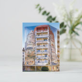 Fresque Tour de Babel - Mur peint - Lyon Briefkaart (Staand voorkant)