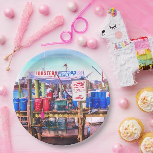 Fressterste Seafood Papieren Bordje (Feest)