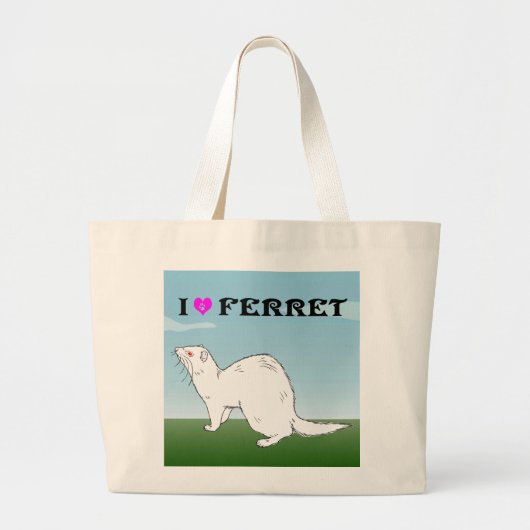 fret (Al Pineau) Grote Tote Bag (Voorkant)