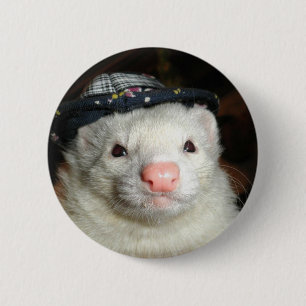 fret en pet ronde button 5,7 cm