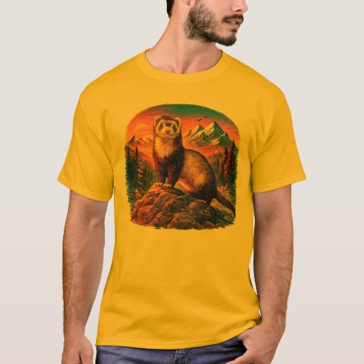 Fret Frontier Avonturen T-shirt (Voorkant)